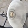 Wall Lamp Glass & Metal Black Image 2