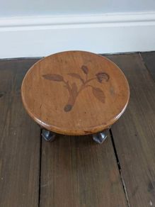Antique Rosewood Foot Stool