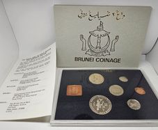 Brunei 1979 Proof Coin Set in Original Holder Scarce