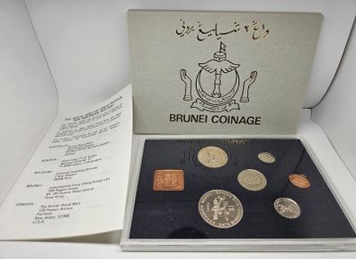 Brunei 1979 Proof Coin Set in Original Holder Scarce