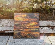 An oil painting on canvas