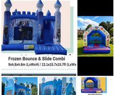 Bouncy castles for sale.  1200 for both.