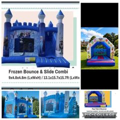 Bouncy castles for sale.  1200 for both.