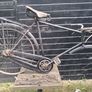 antique mens Raliegh  high nelly bike Image 2