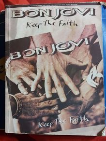 Bon Jovi keep the faith guitar book