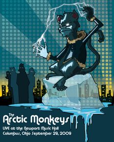 Arctic Monkeys - Ohio 2009 - Rare Mini Print/Poster