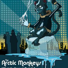 Arctic Monkeys - Ohio 2009 - Rare Mini Print/Poster