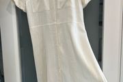 Linen blend dress (Size S or a UK 10)