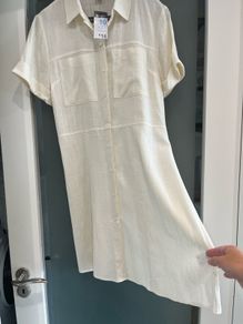 Linen blend dress (Size S or a UK 10)