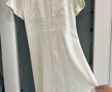 Linen blend dress (Size S or a UK 10)