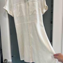 Linen blend dress (Size S or a UK 10)