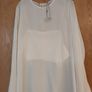 Primark  Long Cream Blouse/Long Top.  Size - XL - 16-.  B.N.W.T. Image 2