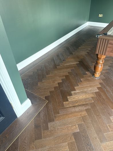 Engineered floor boards