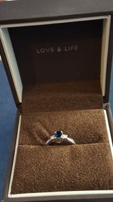 Sapphire & Diamond Ring