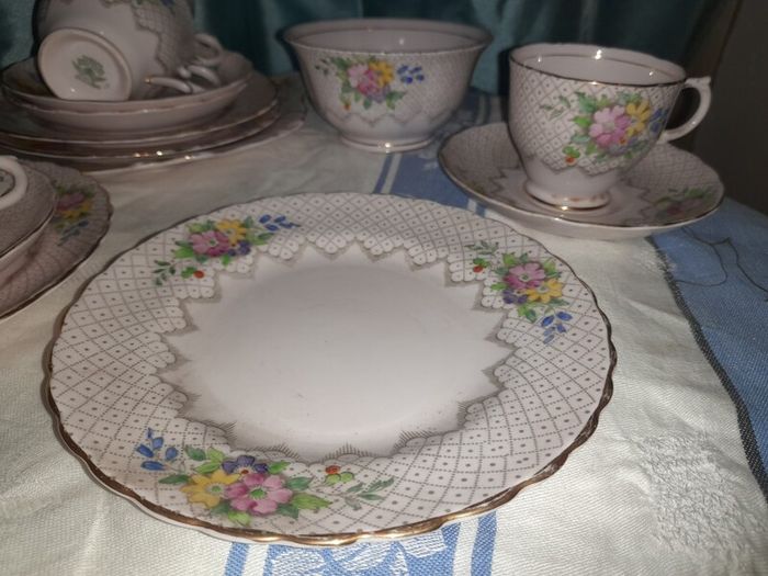 Vintage Tuscan China Tea Set