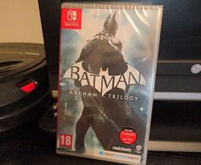 Nintendo Switch Batman Arkham Trilogy Sealed