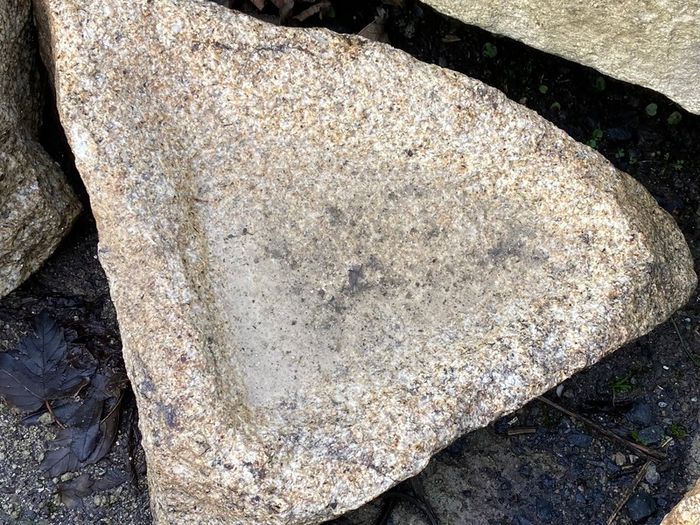 Granite birdbaths