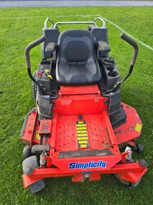Simplicity SZT350 Zero turn 52 Cut