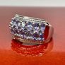 Sterling silver ring with Tanzanite Image 4