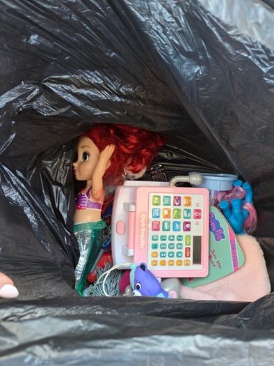 2 bags of mixed toys