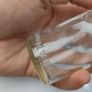 334 - Set of 5 Vintage Clear Glass Collectible Decorative MiWadi Bottles Image 3