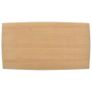Coffee Table White and Brown 110x60x40 cm Solid Pine Wood Image 4