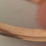 Vintage Gold and Bronze Core Bangle Image 3