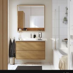 Bathroom Mirror Cabinet IKEA Faxalven 100cm