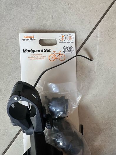 Mudguard set