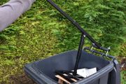Bin Compactor Manual Rubbish Press General Waste Compactor Bin Squasher Hand Tool Garden Bin &amp; Recycling Bin Waste 240L
