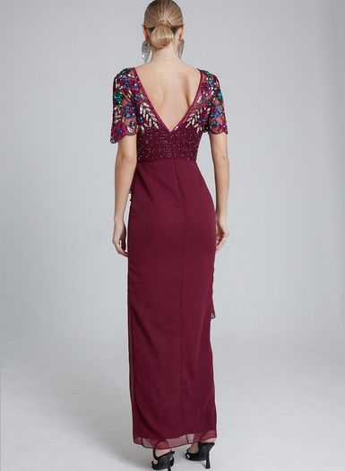 Virgos Lounge Embellished Ariann Maxi Dress