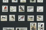 2002 Ireland Birds of Ireland Presentation Folder with 29 MNH Bird Definitives through E10 from the Tenth Definitive Series in plastic sleeve