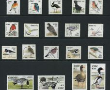 2002 Ireland Birds of Ireland Presentation Folder with 29 MNH Bird Definitives through E10 from the Tenth Definitive Series in plastic sleeve
