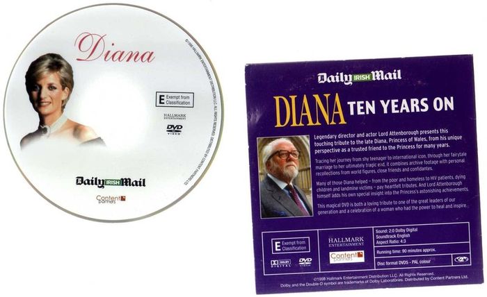 Diana - 10 Years On - Contains Previously Unseen Film Footage - Narrated By Lord Attenborough