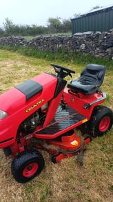 countex ride on mower, engine gone