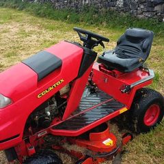 countex ride on mower, engine gone
