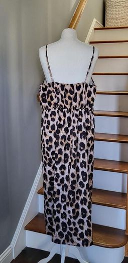 Shein animal print cami midaxi dress, Size 2XL / UK20