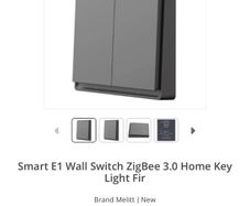 Aqara E1 Smart Light Switches / Light Switch - Brand New Grey