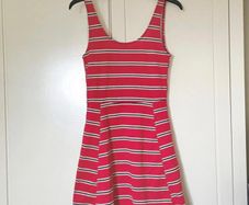 H&M striped summer mini dress