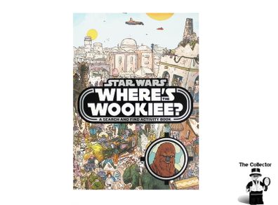 Star Wars Wheres the Wookiee? Search and Find Book Sea Hardcover Brand New