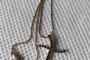Sterling silver Cross pendant necklace