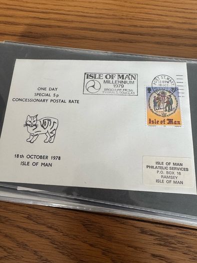 FDC Isle of Man 1978