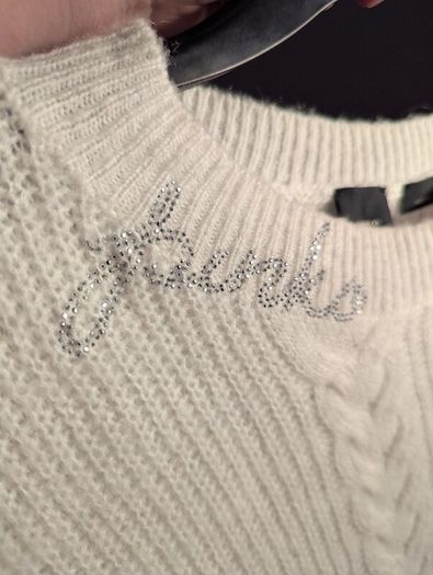 Pinko wool long women's jumper