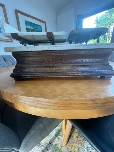 vintage weighing scales