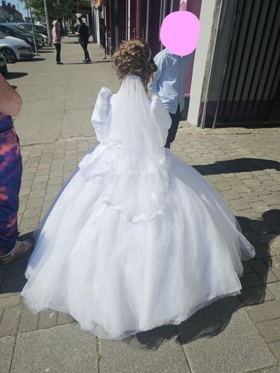 First holy communion dress