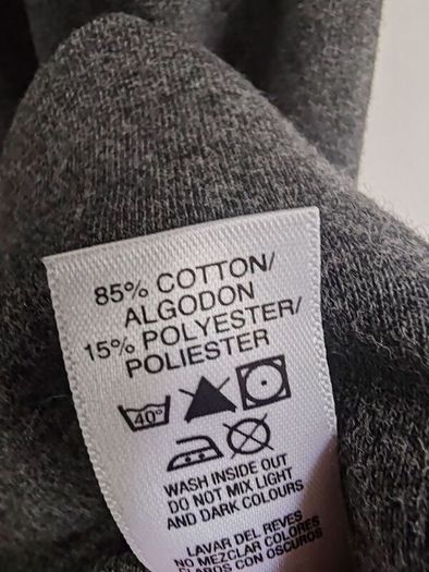 Girls grey school uniform pinafores