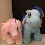 SALE!  Set of two medium size MY LITTLE PONY plush toys Image 3