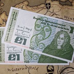 1 Pound B Series Sequential Pair 16/02/07 Queen Medb IRISH NOTE