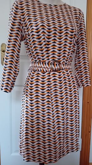 Retro patterned Dress