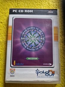 Who wants to be a Millionaire 2nd edition Pc Cd rom games Original